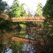 Footbridge from Dysart Road